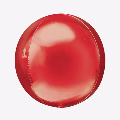 Folieballong - Orbz Röd