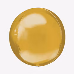 Folieballong - Orbz Guld