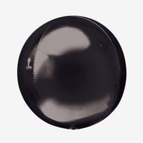 Folieballong - Orbz Svart
