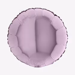 Folieballong - Rund Lavendel