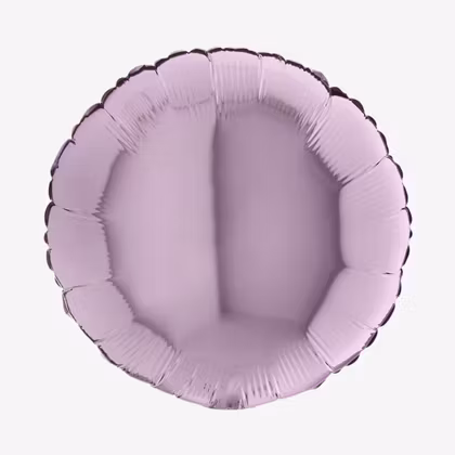 Folieballong - Rund Lavendel