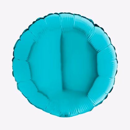 Folieballong - Rund Tiffany