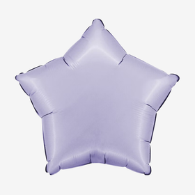 Folieballong - Stjärna Satin Pastellila