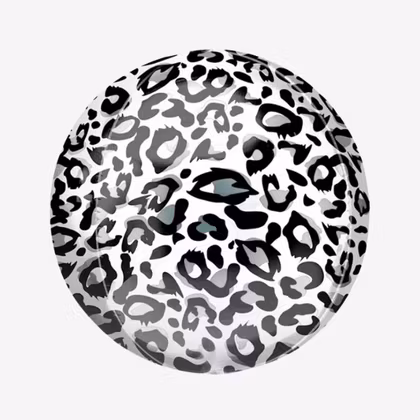Folieballong - Orbz Snöleopard