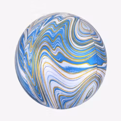 Folieballong - Orbz Blue Marble