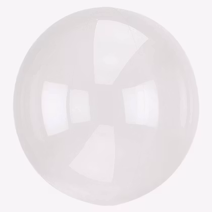 Ballong - Crystal Clear - Genomskinlig