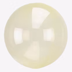 Ballong - Crystal Clear - Gul