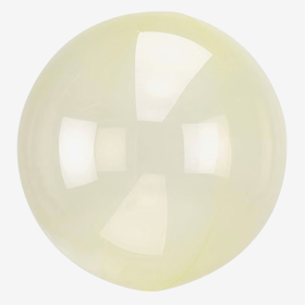 Ballong - Crystal Clear - Gul