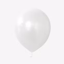 Ballong 30 cm - Snövit