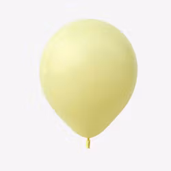 Ballong 30 cm - Pastellgul