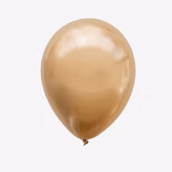 Ballong 30 cm - Chrome Guld