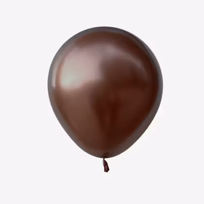 Ballong 30 cm - Chrome Truffle
