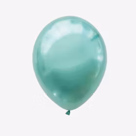 Ballong 28 cm - Chrome Grön