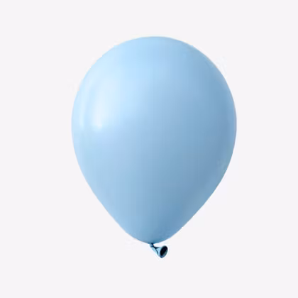Ballong 30 cm - Babyblå