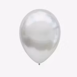 Ballong 30 cm - Chrome Silver