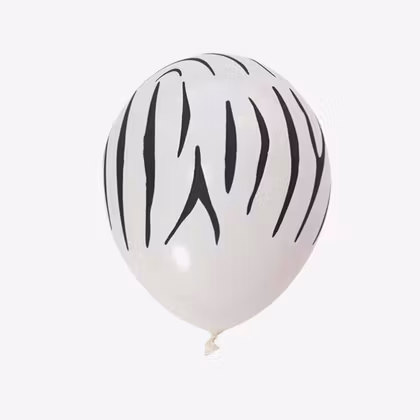 Ballong 30 cm - Zebra