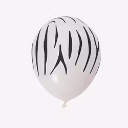 Ballong 30 cm - Zebra