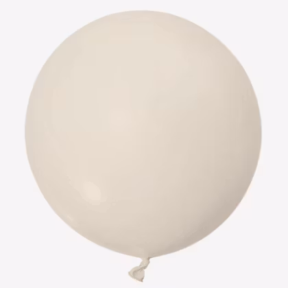 Jätteballong - Vit Sand