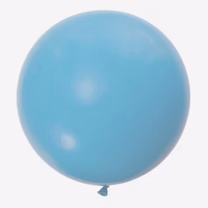 Jätteballong - Ljusblå