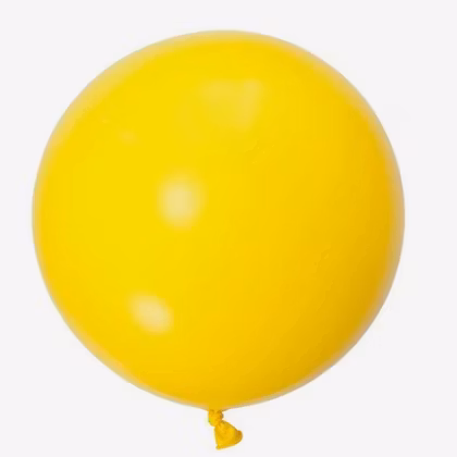 Jätteballong - Gul