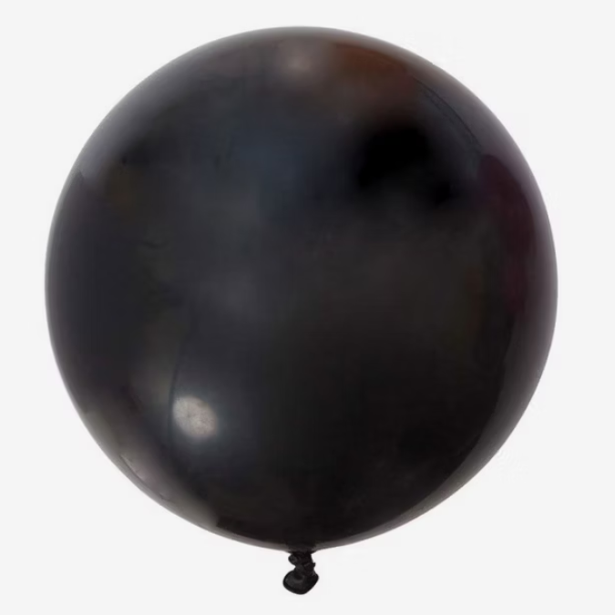 Jätteballong - Svart