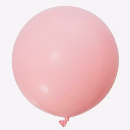 Jätteballong - Ljusrosa