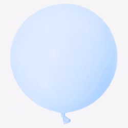 Jätteballong - Pastellblå