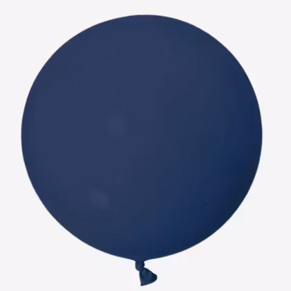 Jätteballong - Marinblå