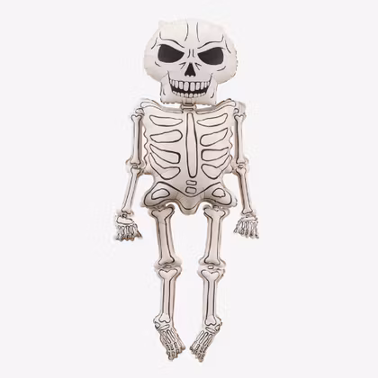 Folieballong - Skeleton