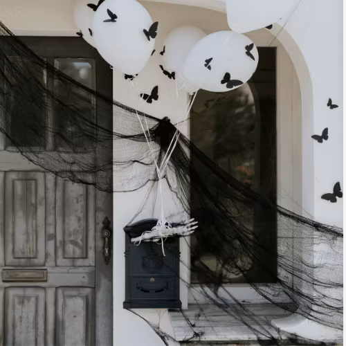 Pappersdekoration - Nattfjärilar