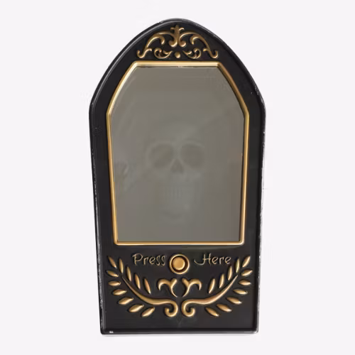 Dörrklocka med spegel - Halloween