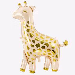 Folieballong - Rosa Giraff