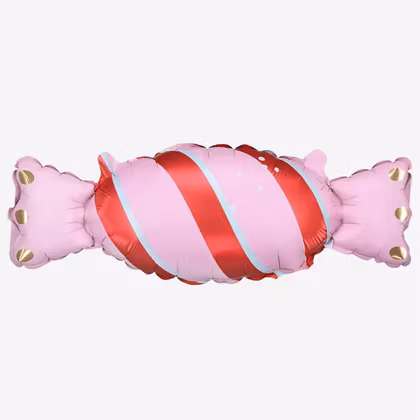 Folieballong - Karamell 5-pack