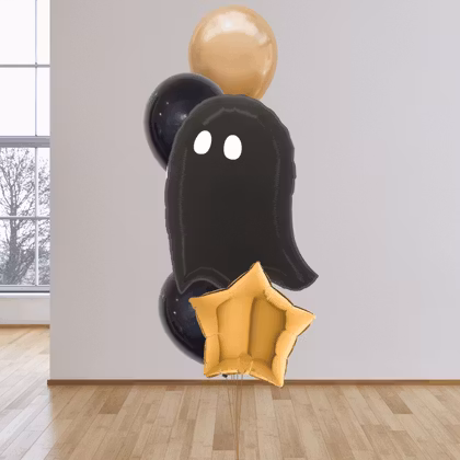 Ballongbukett - Golden Ghost