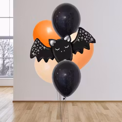 Ballongbukett - Halloween Fladdermus