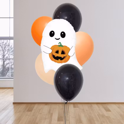 Ballongbukett - Happy Ghost