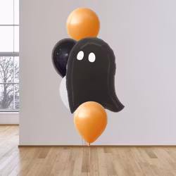 Ballongbukett - Black Ghost