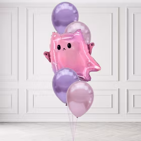Ballongbukett - Gullig Spökkatt