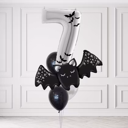 Ballongbukett - Bat Party