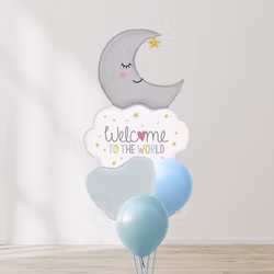 Ballongbukett - Blue Moon Dream