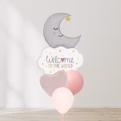Ballongbukett - Pink Moon Dream