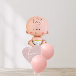 Ballongbukett - Pink Dreamland