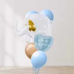 Ballongbukett - Little Elephant Blue