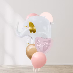 Ballongbukett - Little Elephant Pink