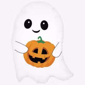 Folieballong - Pumpa Spöke