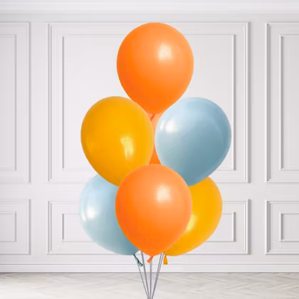 Ballongbukett - Citrus Sky