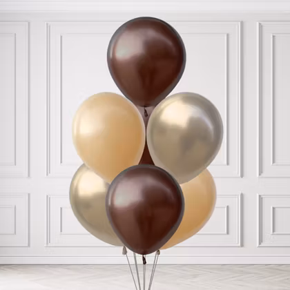 Ballongbukett - Champagne & Cocoa