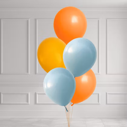 Ballongbukett - Citrus Sky