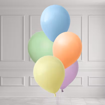 Ballongbukett - Pastelldrömmar