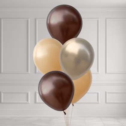 Ballongbukett - Champagne & Cocoa